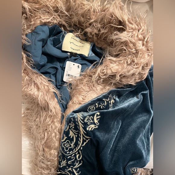 NWT Moon Glow Coat Sapphire Free People - Picture 5 of 5